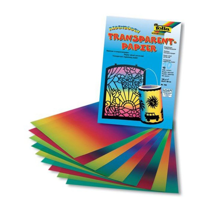 Folia • Transparantpapier "77084" Regenboog (29045-77084)